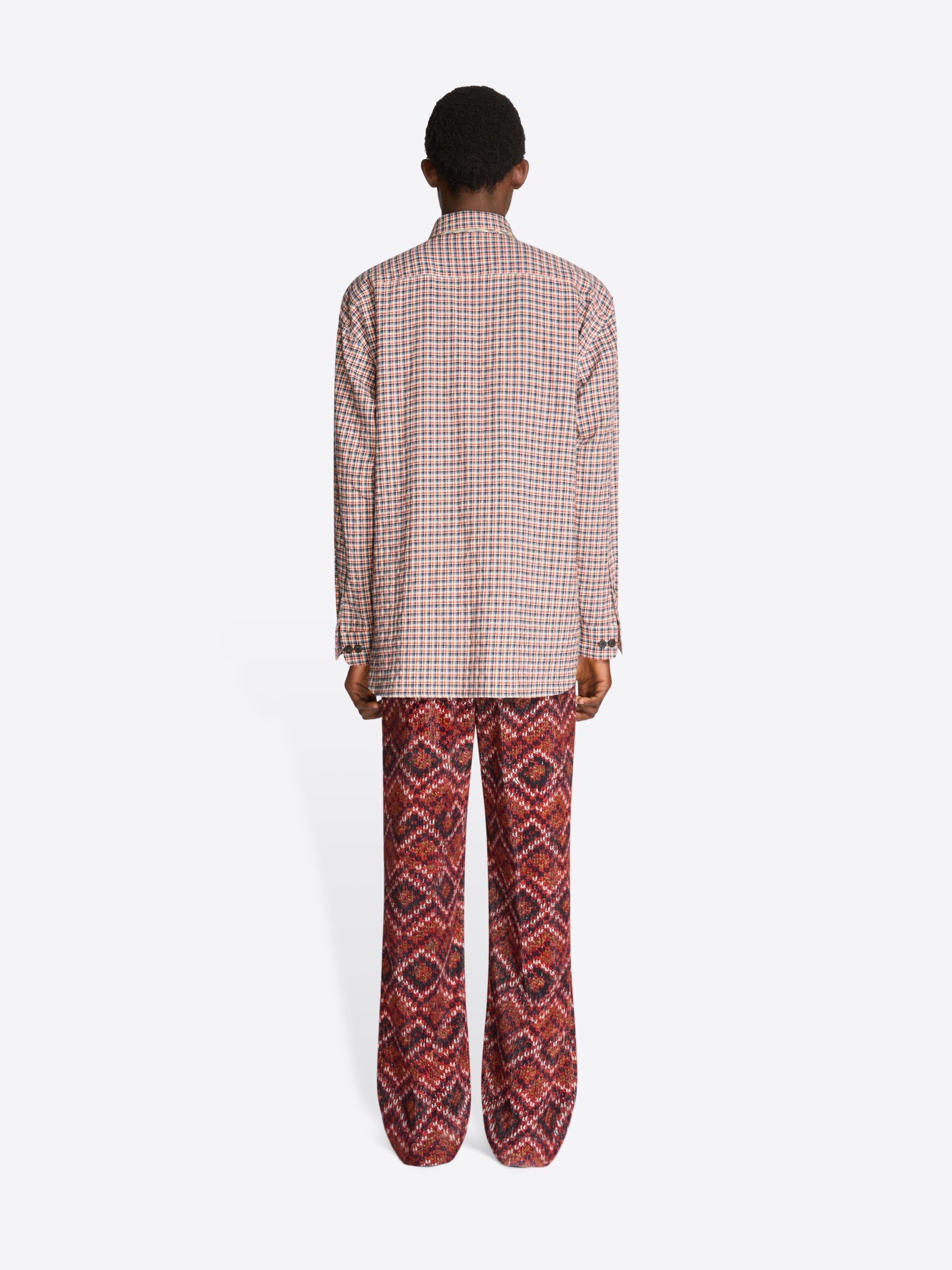 Loose Flannel Shirt