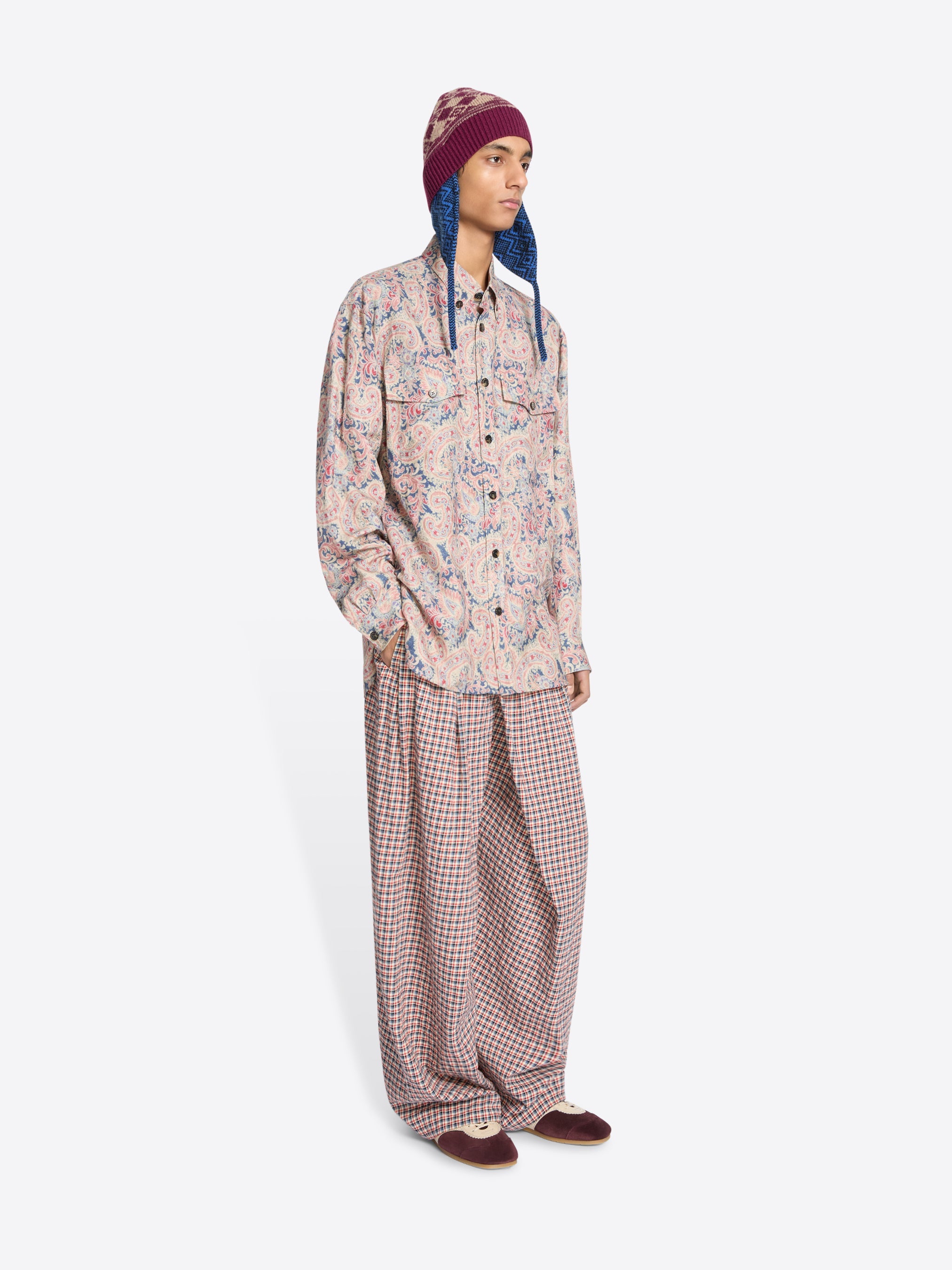 Loose Jacquard Shirt