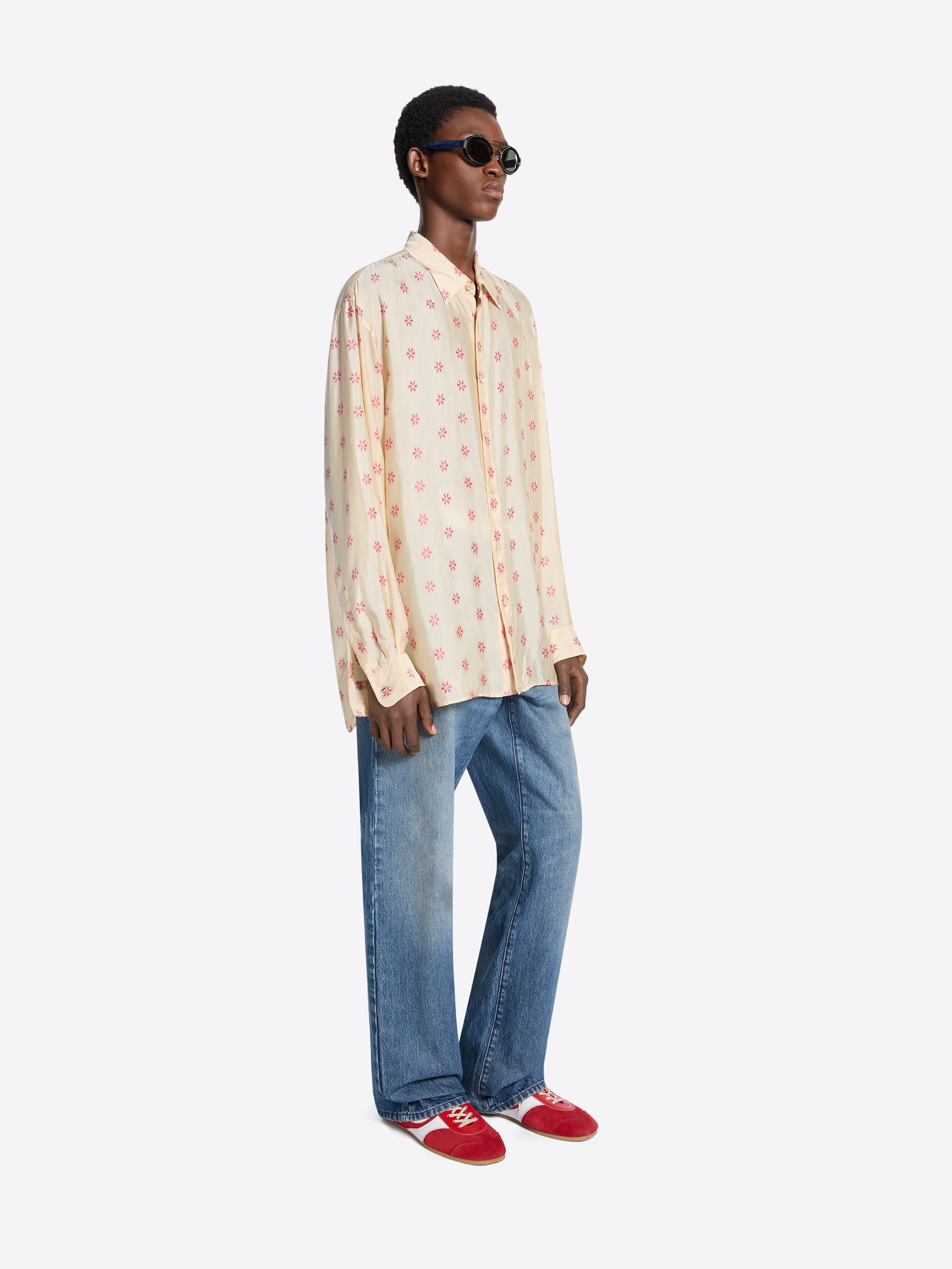 Loose Jacquard Shirt