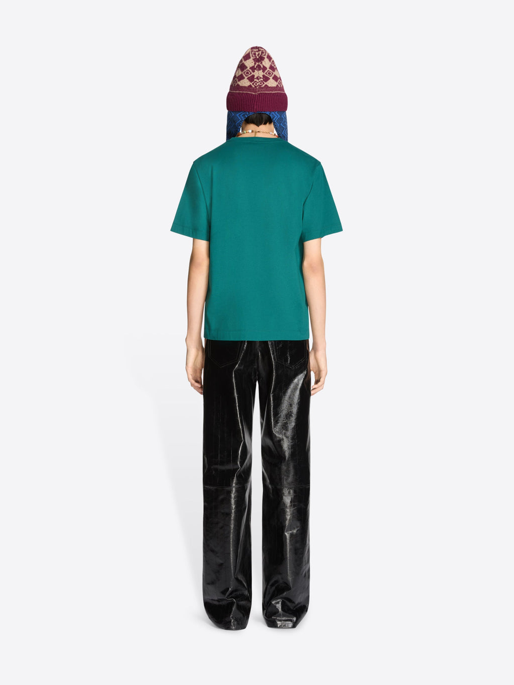 Loose Leather Pants