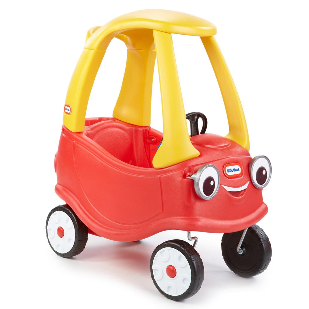Cozy Coupe® - Foot-Powered Toddler Car with Parent Push Handle Designed for Growing Ride-On Play