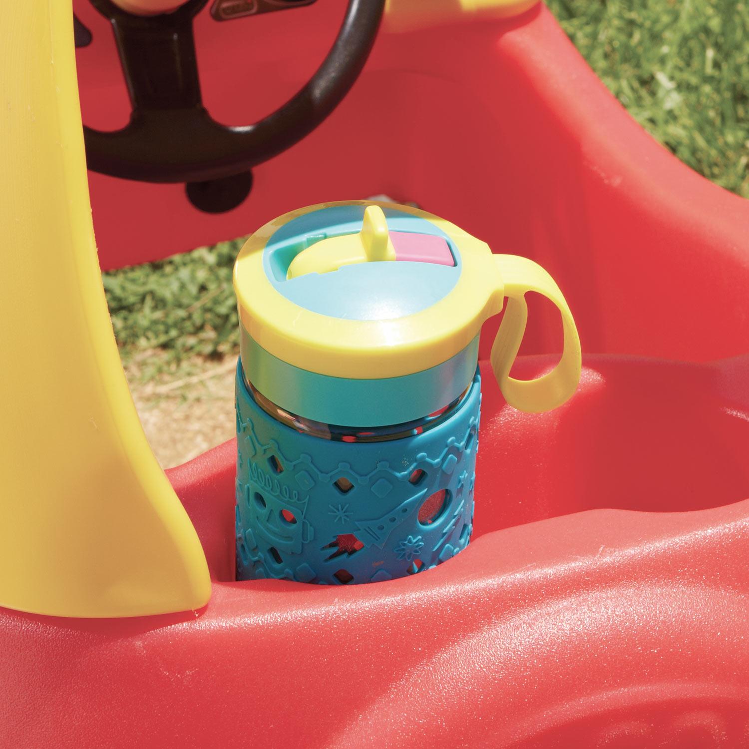 Cozy Coupe® - Foot-Powered Toddler Car with Parent Push Handle Designed for Growing Ride-On Play