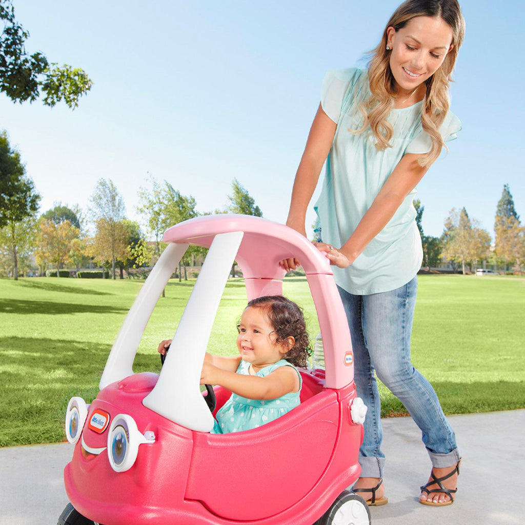 Princess Cozy Coupe® - Princess-Themed Coupe with Removable Floorboard Designed for Parent-Guided and Foot-Powered Play