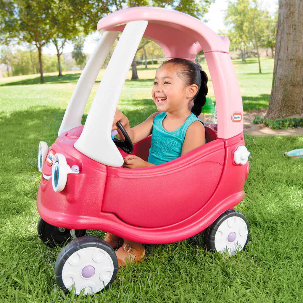 Princess Cozy Coupe® - Princess-Themed Coupe with Removable Floorboard Designed for Parent-Guided and Foot-Powered Play