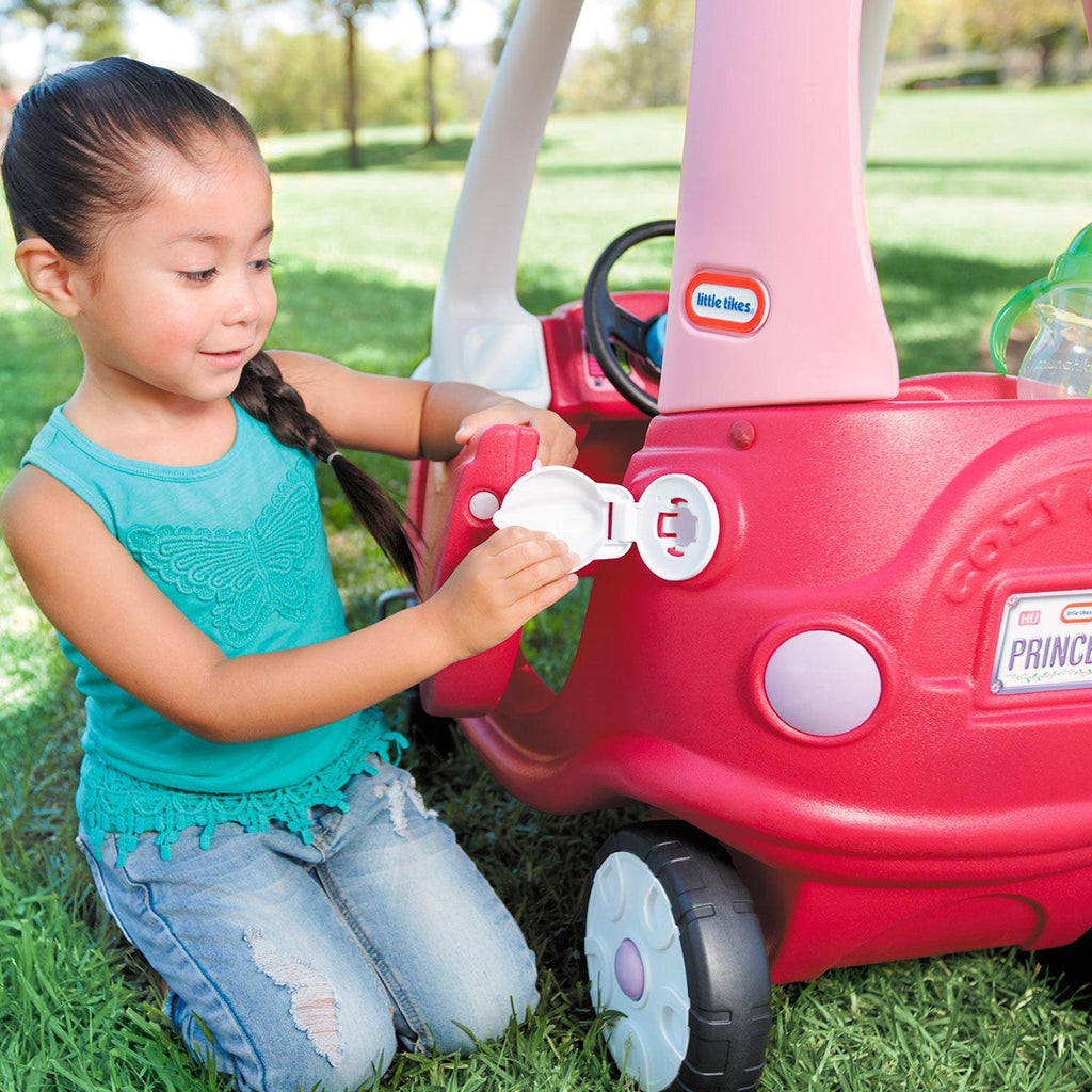 Princess Cozy Coupe® - Princess-Themed Coupe with Removable Floorboard Designed for Parent-Guided and Foot-Powered Play