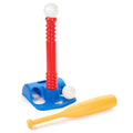 TotSports™ T-Ball Set - Adjustable Tee Set with Oversized Bat and Balls Designed for Easy Contact and Active Play