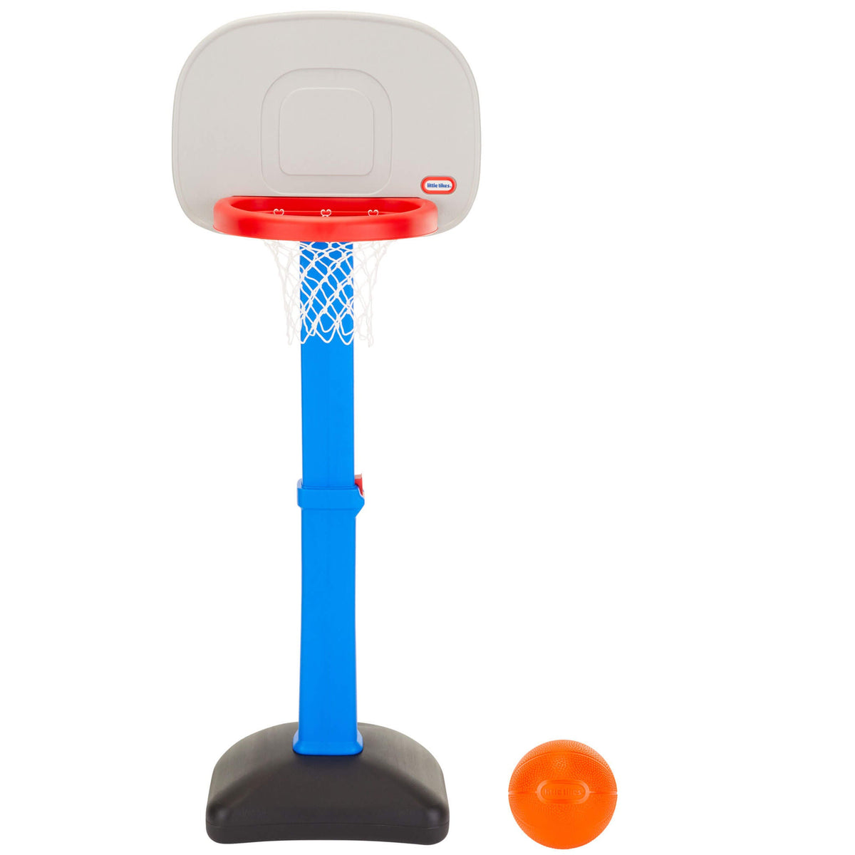 TotSports™ Easy Score™ Basketball Set - Indoor and Outdoor Basketball Set with Kid-Sized Ball Designed for Easy Scoring for Growing Players