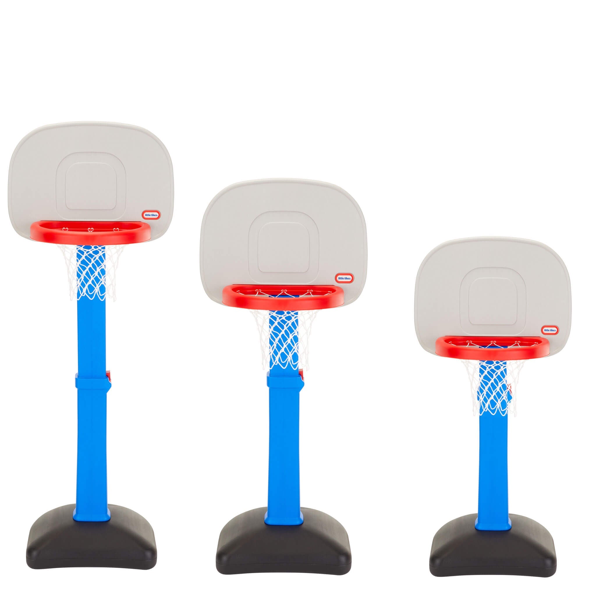 TotSports™ Easy Score™ Basketball Set - Indoor and Outdoor Basketball Set with Kid-Sized Ball Designed for Easy Scoring for Growing Players