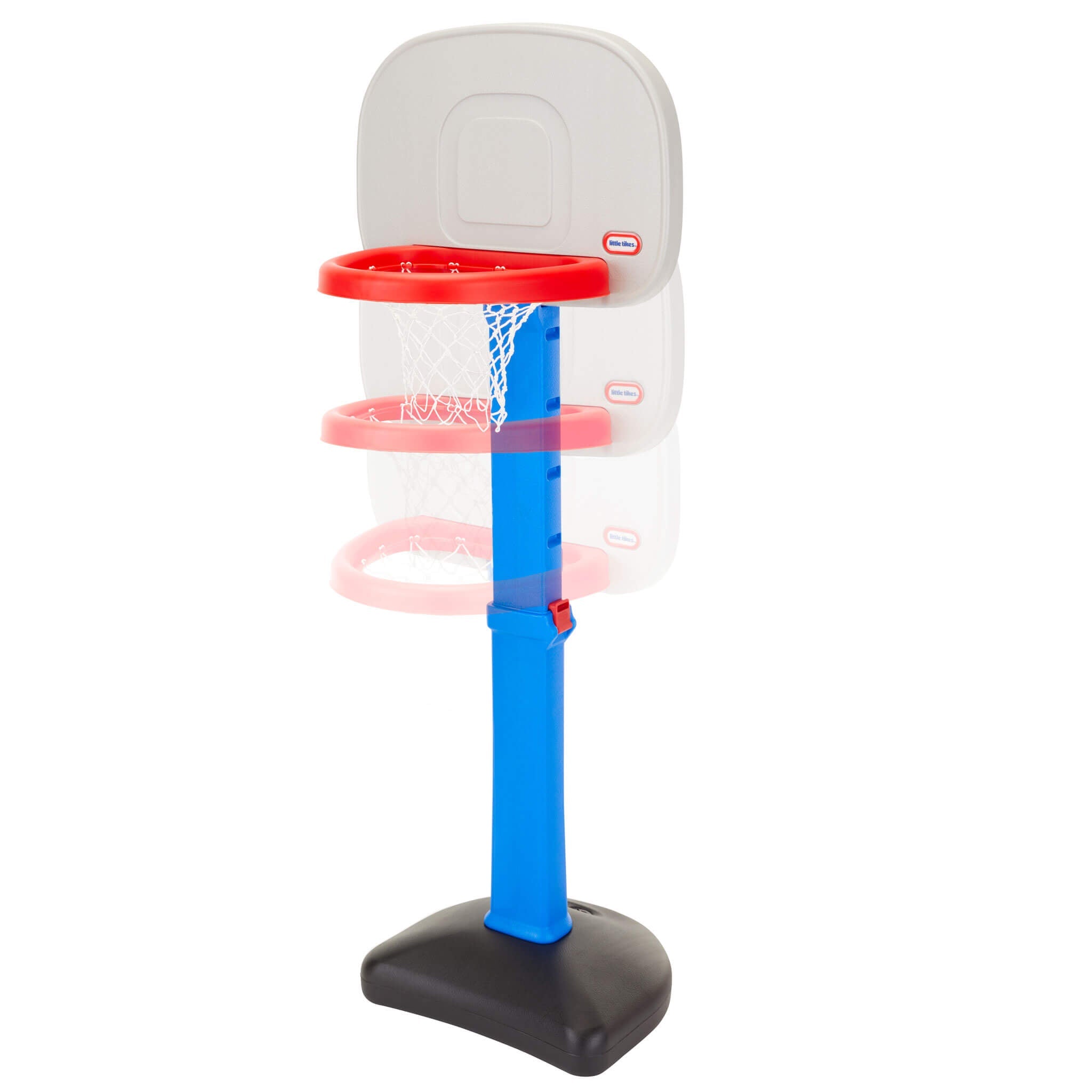 TotSports™ Easy Score™ Basketball Set - Indoor and Outdoor Basketball Set with Kid-Sized Ball Designed for Easy Scoring for Growing Players
