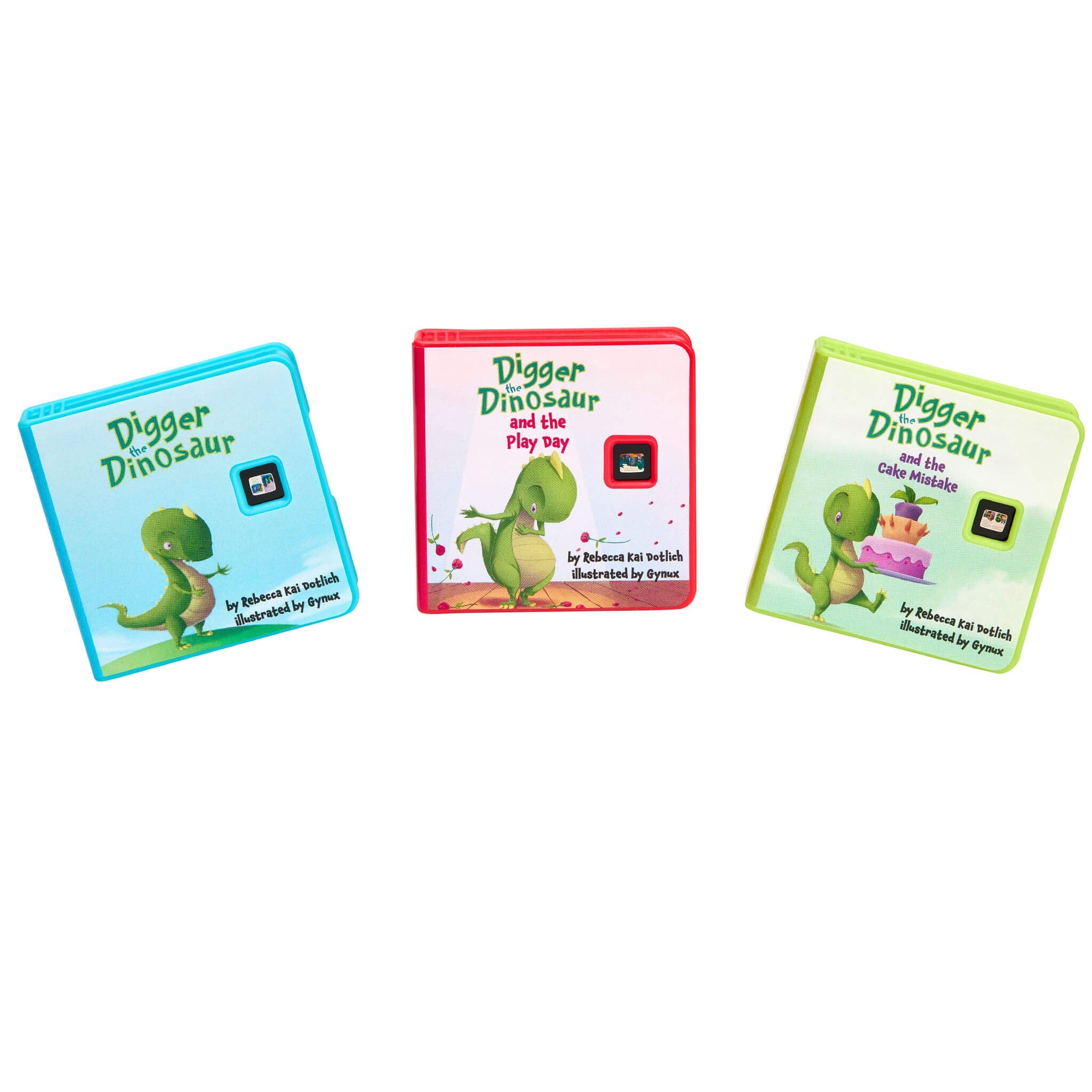 Story Dream Machine™ Harper Collins Digger the Dinosaur - Digger the Dinosaur Pack with Character and Lights Designed for Projected Stories with Sound Effects