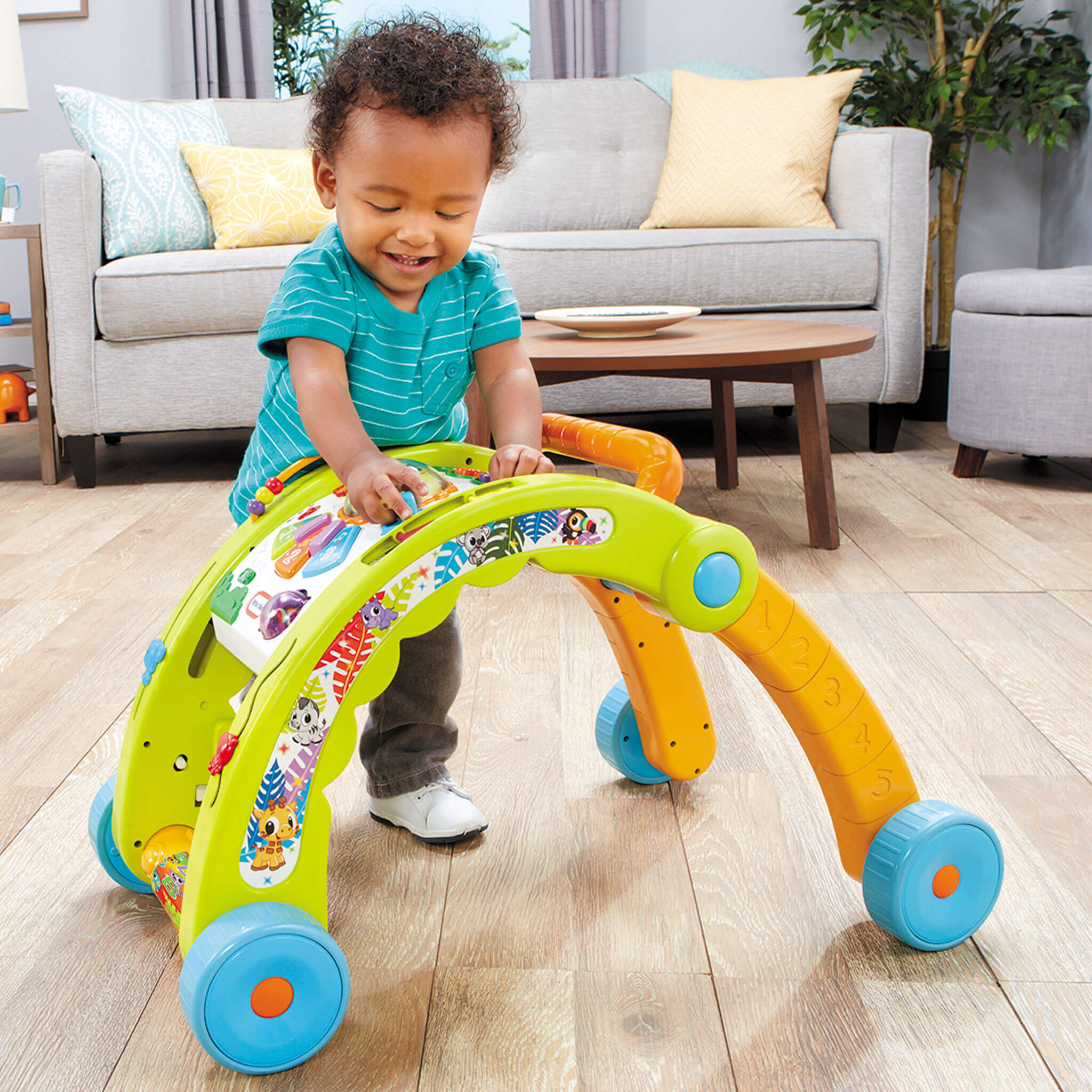 Learn & Play™ 3-in-1 Activity Walker™ - Activity Walker with Ground-Projected Lights Designed for Movement, Music and Hands-On Activities