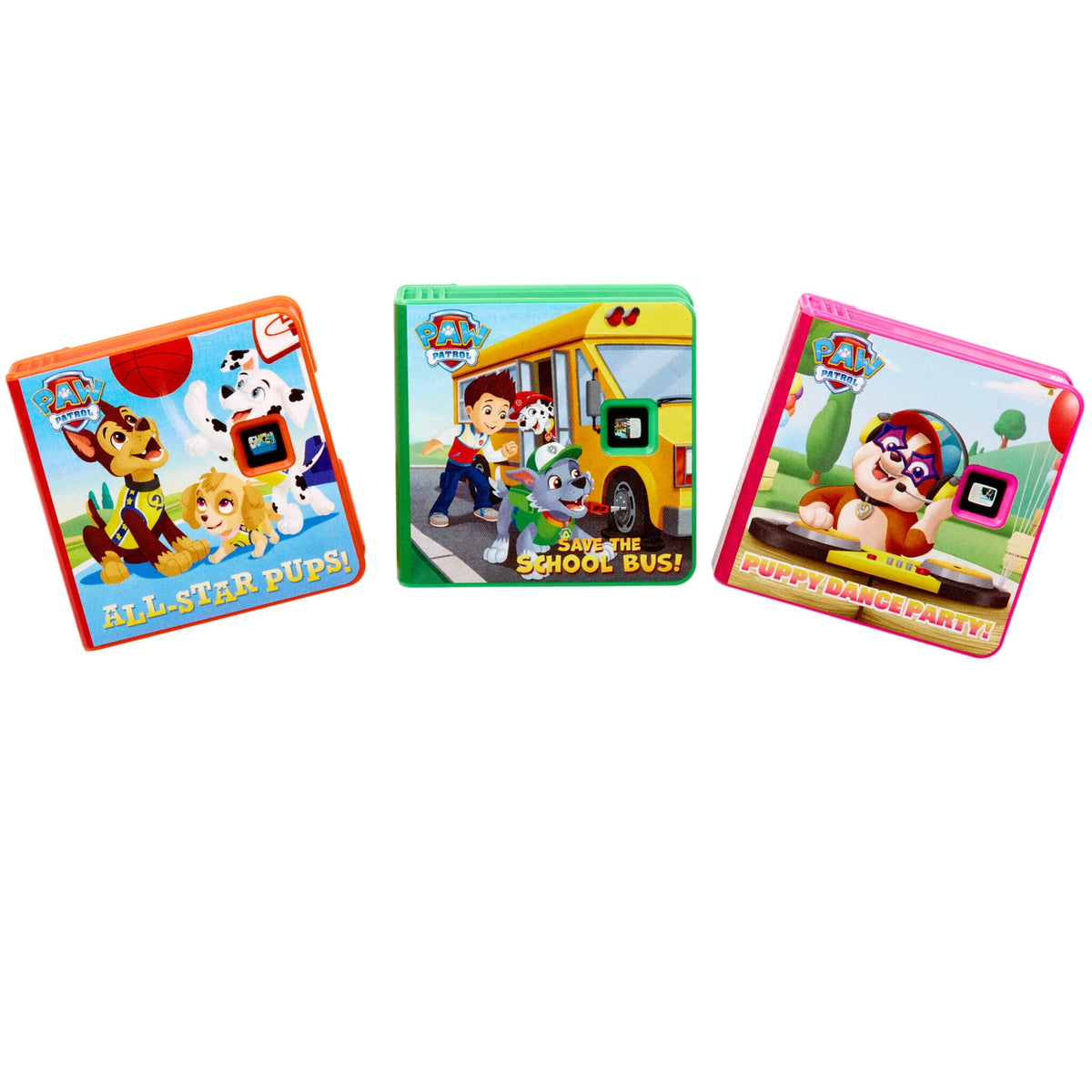 Story Dream Machine™ Paramount PAW Patrol Hero Collection - PAW Patrol Story Collection with Light Effects Designed for Colorful Projected Story Adventures