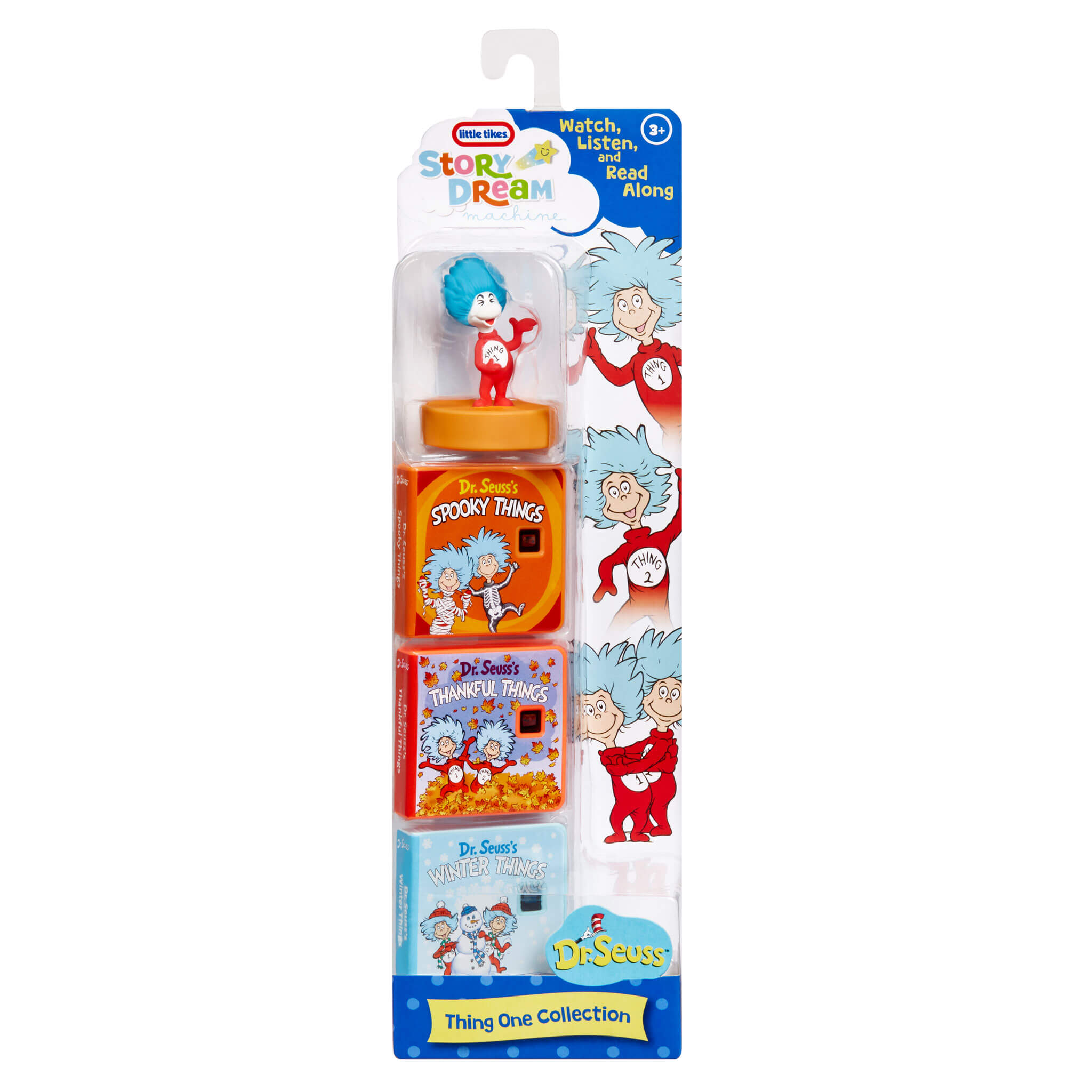 Story Dream Machine™ Dr. Seuss Thing 1 Collection - Projector Pack with Character and Night-Light Effects Designed for Projected Words, Images and Stories