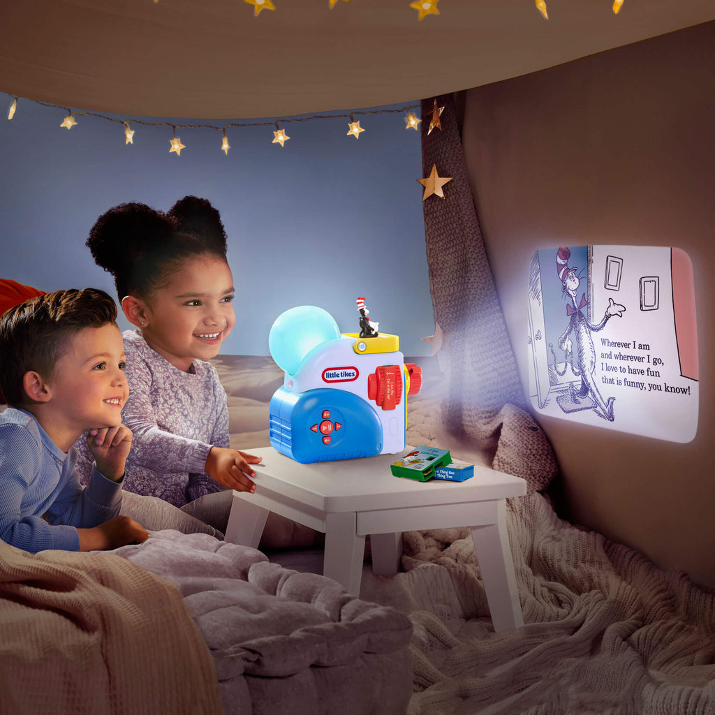 Story Dream Machine™ Dr. Seuss Starter Pack - Three Dr. Seuss Stories with Lights and Sound Designed for Simple Controls and Portable Storage