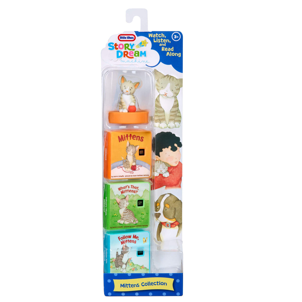 Story Dream Machine™ Harper Collins Mittens Collection - HarperCollins Read-Along Pack with Character Designed for Colorful Lights, Sounds and Projection