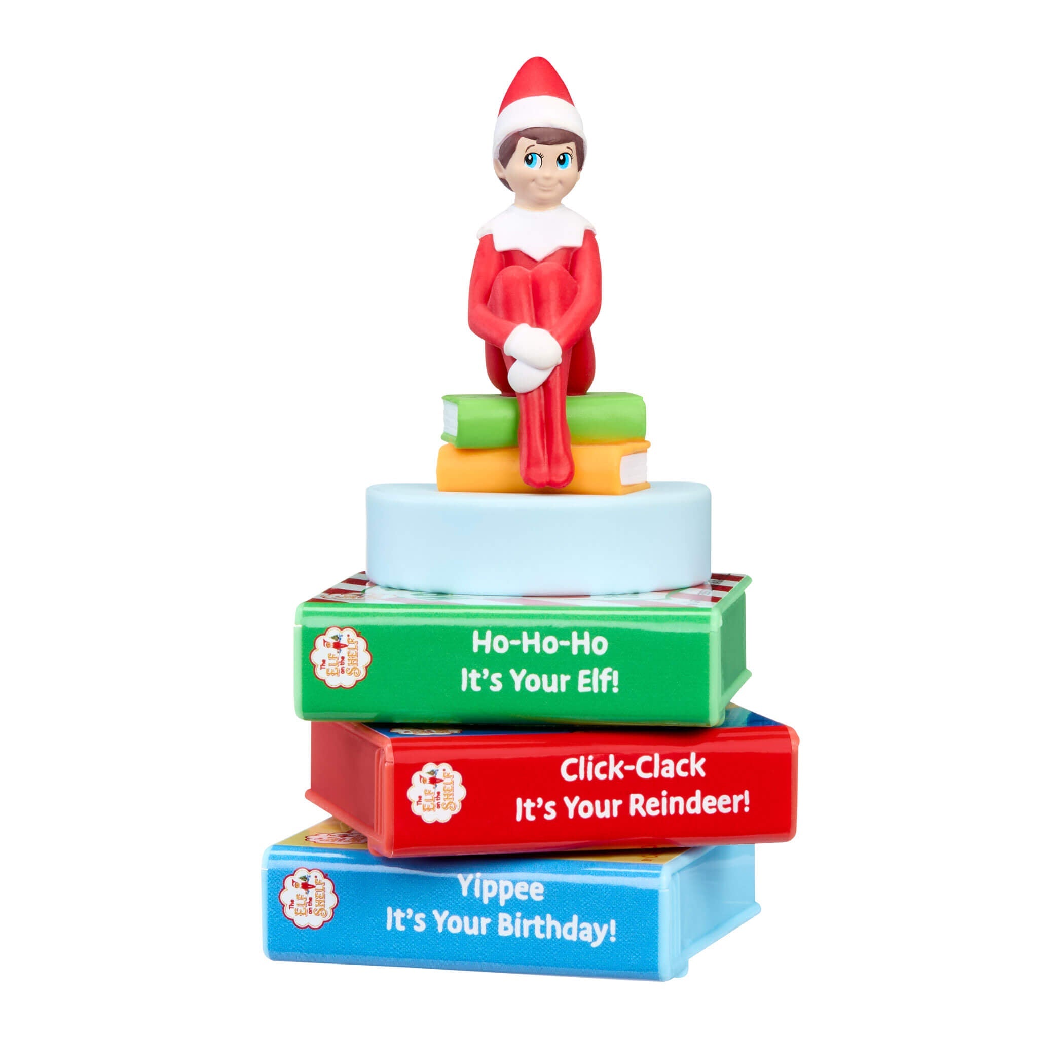 Story Dream Machine™ The Elf on the Shelf Santaverse North Pole Friends Collection - Three Santaverse Stories with Night-Light Effects Designed for Festive Projected Stories and Sounds
