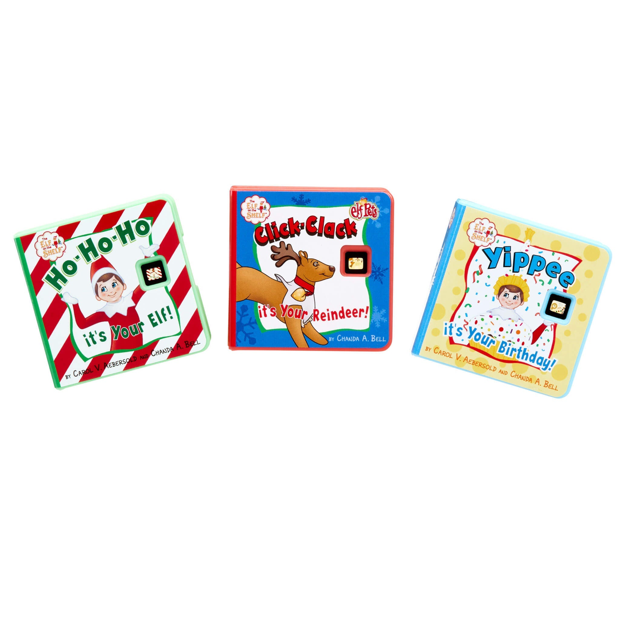 Story Dream Machine™ The Elf on the Shelf Santaverse North Pole Friends Collection - Three Santaverse Stories with Night-Light Effects Designed for Festive Projected Stories and Sounds