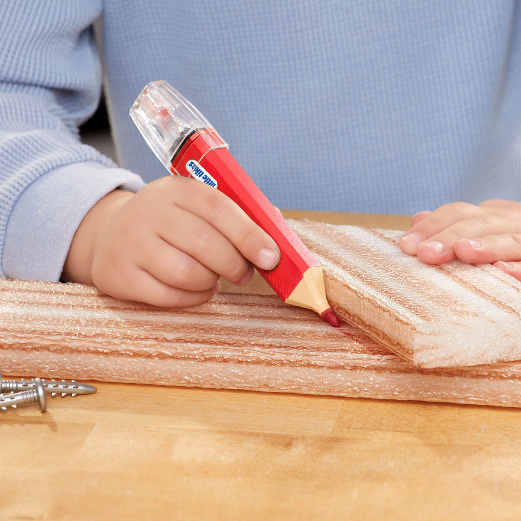 Creative Construction™ Power Cuts Set - Kid-Friendly Cutting Tools and Building Pieces Designed for Hands-On Building and Problem Solving