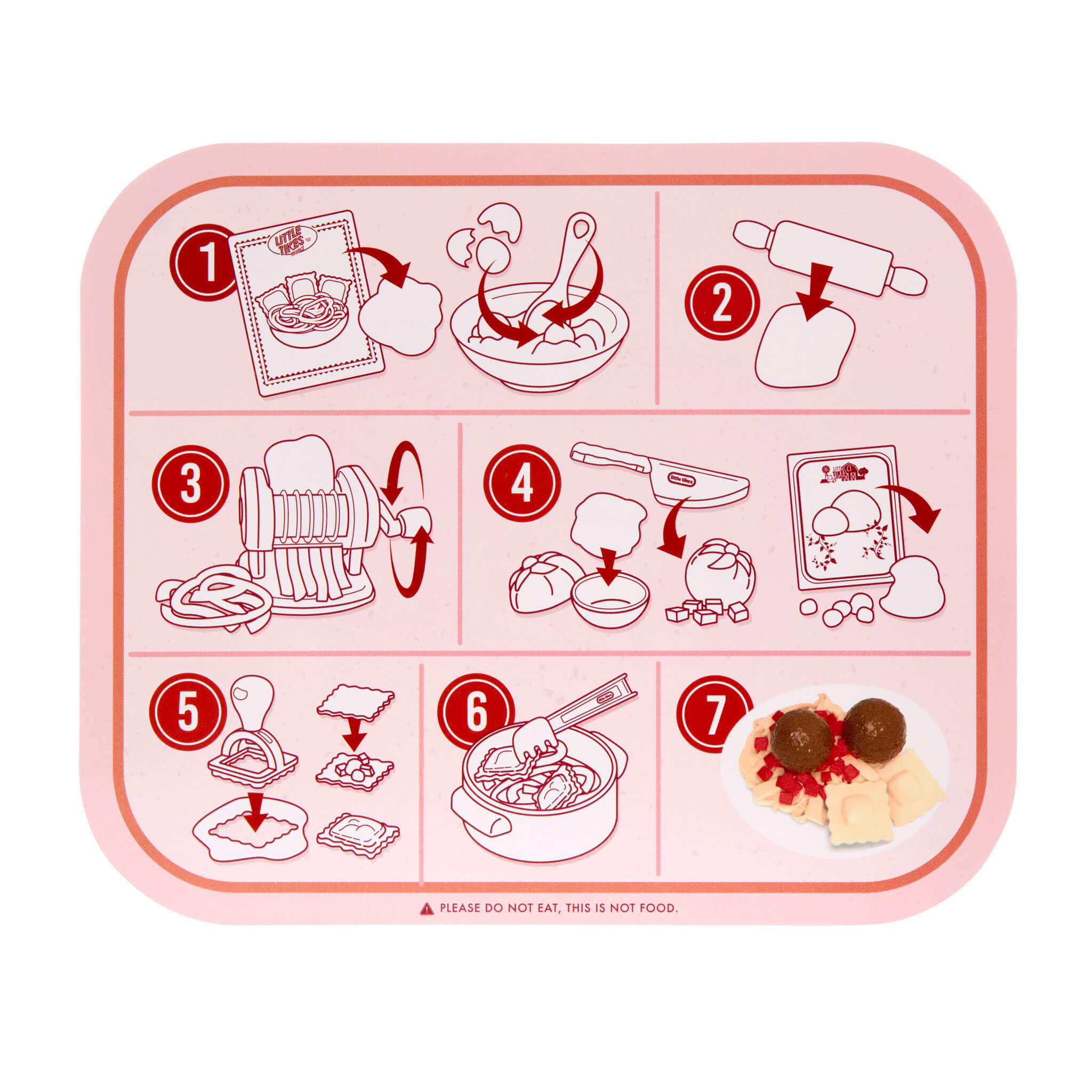 Creative Chefs™ Italian Restaurant Kit - Italian Cooking Kit with Reusable Ingredients Designed for Preparing, Cooking and Serving Adventures