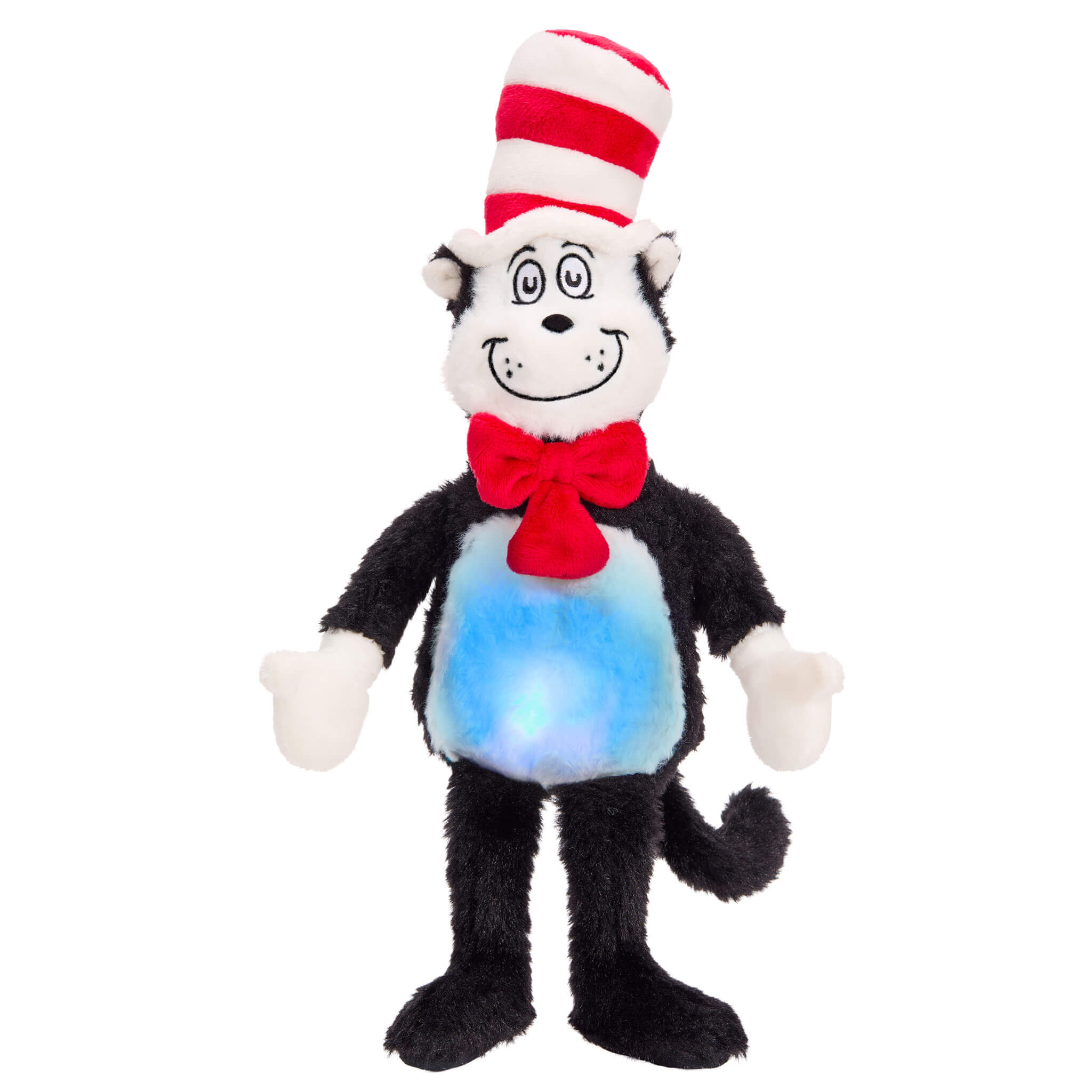 Story Dreamers™ Cat in the Hat Plush™ - Cat in the Hat Plush with Music and White Noise Modes Designed for Talking, Glowing and Musical Interaction