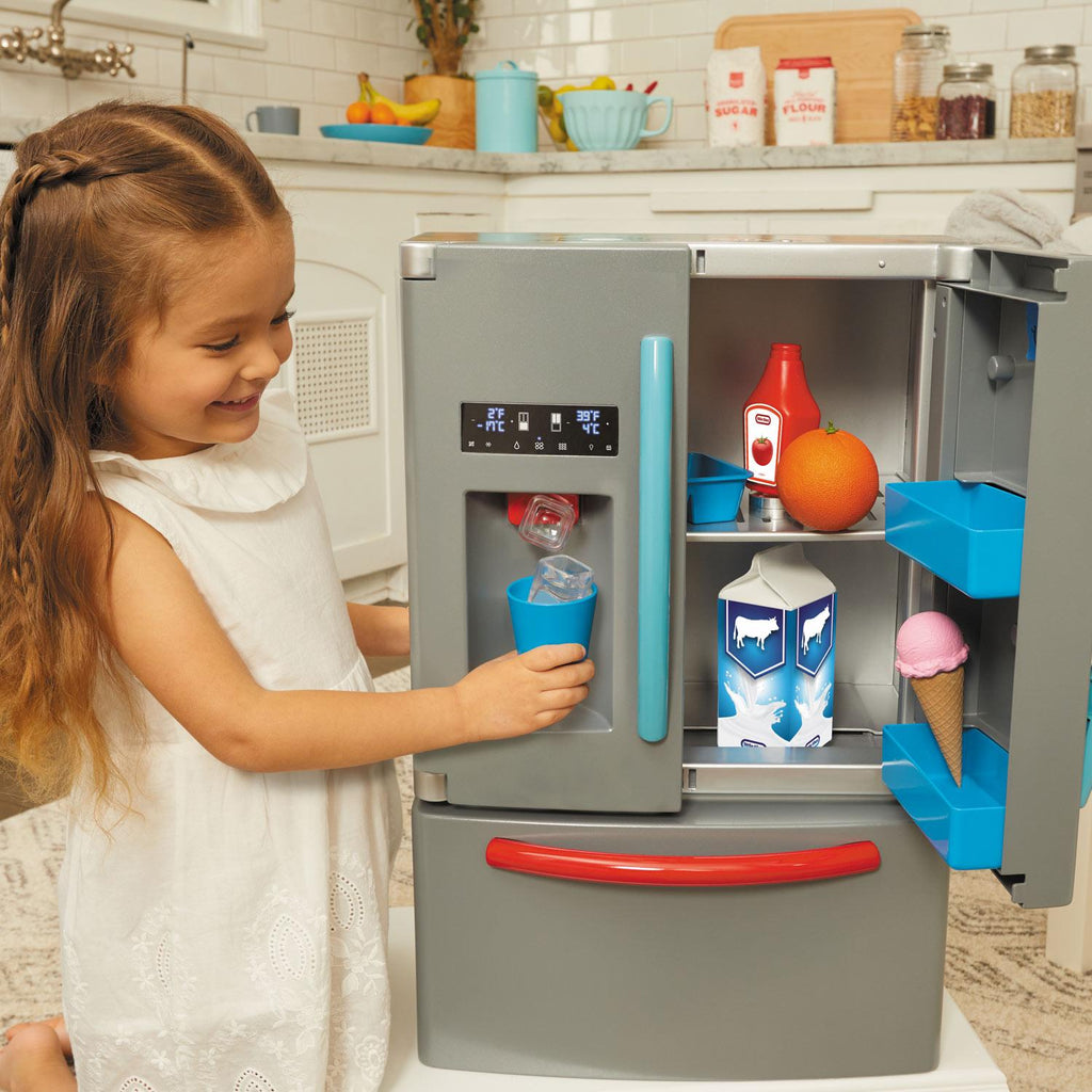 First Fridge - Interactive Play Refrigerator with Working Details Designed for Imaginative Home and Cooking Play