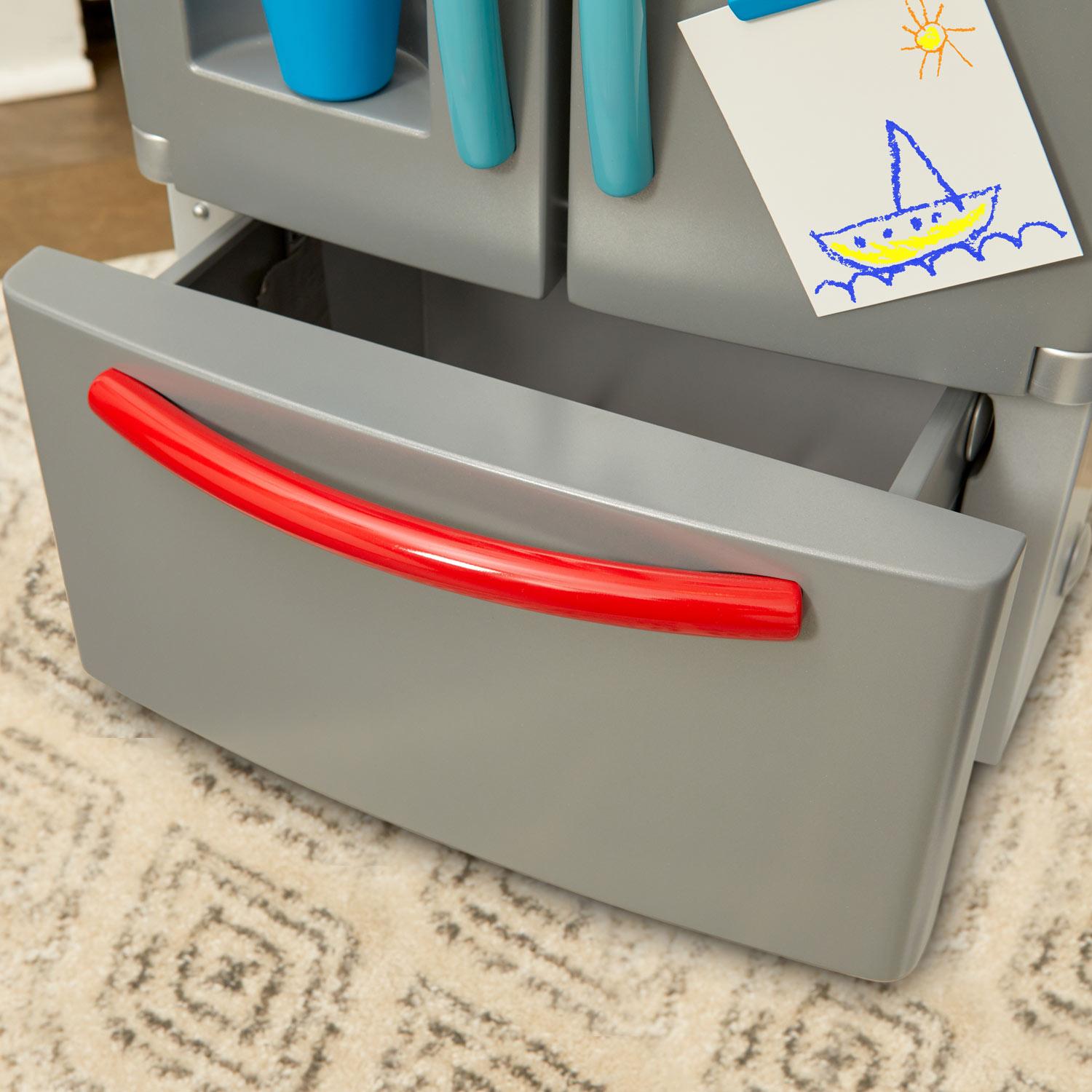 First Fridge - Interactive Play Refrigerator with Working Details Designed for Imaginative Home and Cooking Play