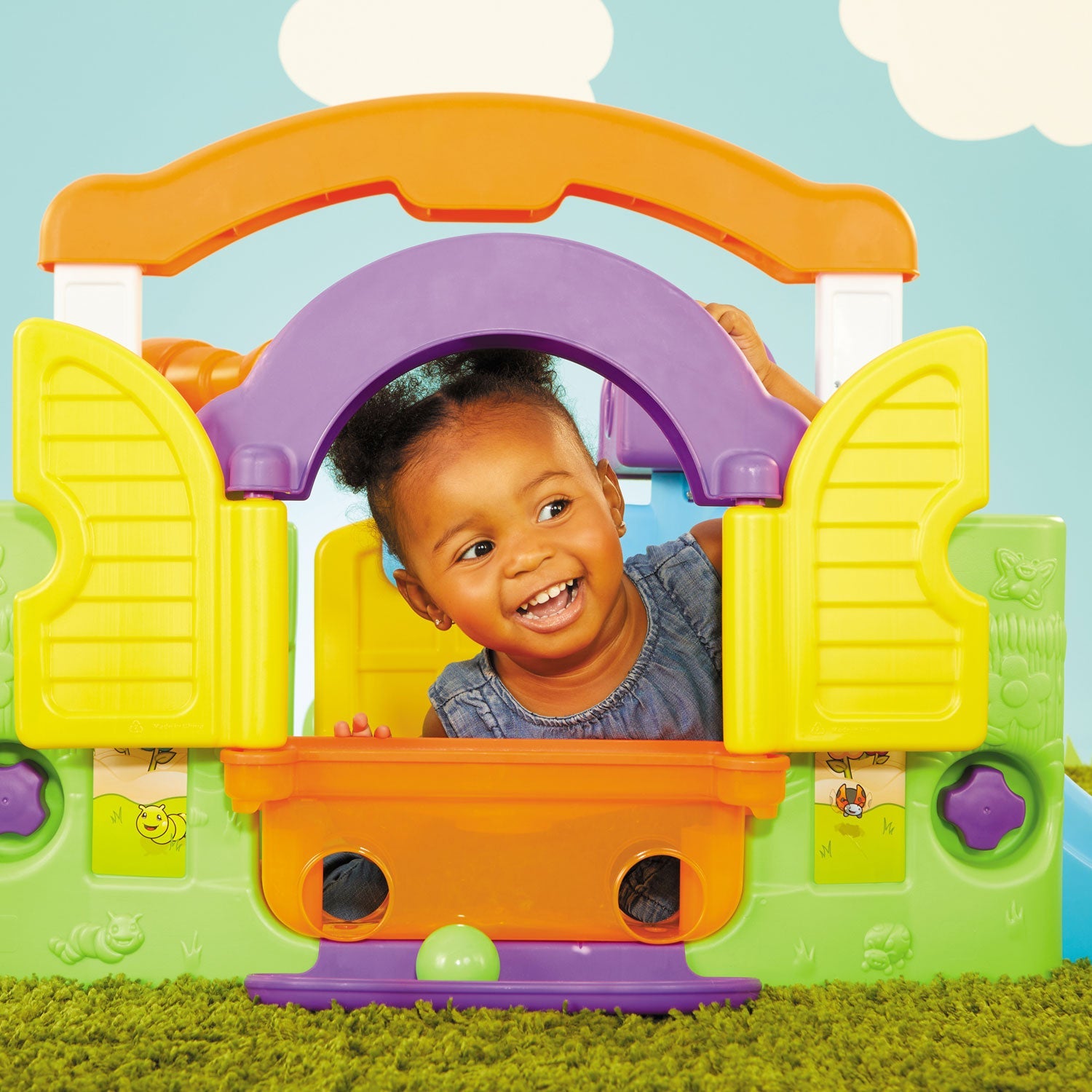 Activity Garden™ - Enclosed-to-Open Activity Garden for Growing Babies Designed for Flexible Activities as Children Grow